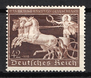 1940 42pf Third Reich, Germany, Complete Set