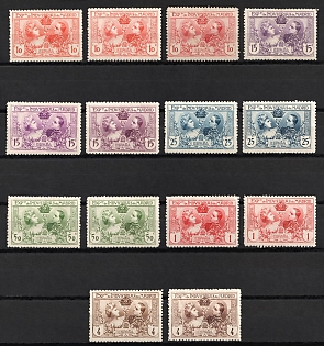 1907 Kingdom of Spain, Varieties