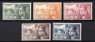 1951 Second Spanish Republic, Airmail, Complete Set