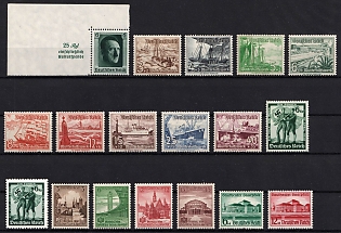 1937-38 Third Reich, Germany, Complete Sets