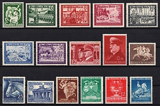 1941 Third Reich, Germany, Complete Sets