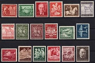 1943-44 Third Reich, Germany, Complete Sets