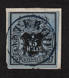 1851 1/15 Thaler, Hannover, German States, Germany