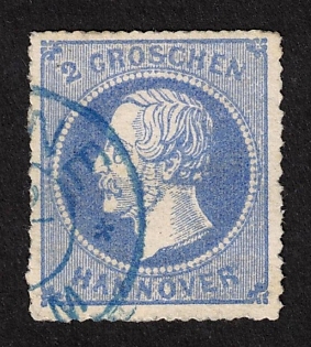 1864 2 GR, Hannover, German States, Germany