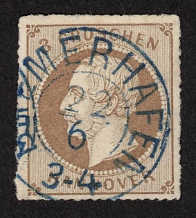 1864 3 GR, Hannover, German States, Germany