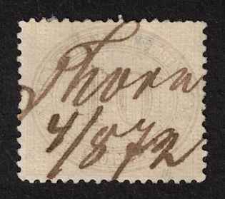 1872 10 Gr, German Empire, Germany, Signed