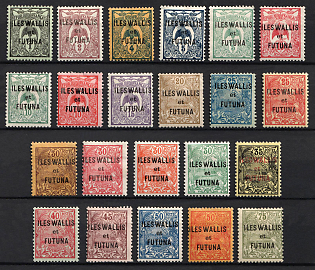 1920-22 Wallis and Futuna Islands, French Colonies