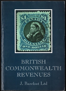 1996 Catalog 'British Commonwealth Revenues' by J. Barefoot Ltd, 5th Edittion