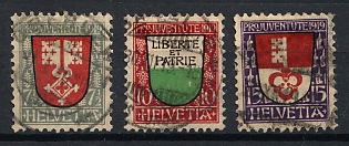 1919 Switzerland, Complete Set