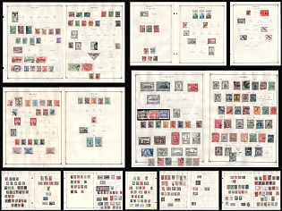 1866-1959 Republic of Uruguay , Collection of Stamps