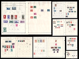 1924-54 Triest, Tripolitania, Italian Colonies, Collection of Stamps