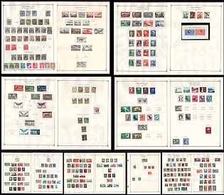 1878-1950 Switzerland, Collection of Airmail and Official Stamps