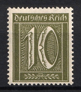 1921 10pf Weimar Republic, Germany
