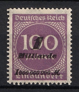 1923 Weimar Republic, Germany, Complete Set