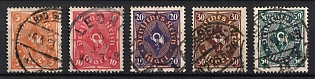 1922 Weimar Republic, Germany, Complete Set