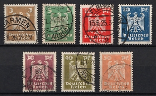 1924 Weimar Republic, Germany, Complete Set