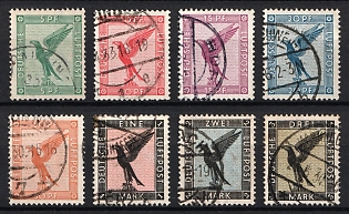 1926 Weimar Republic, Germany, Airmail, Complete Set