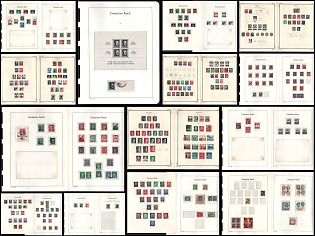 1919-44 Weimar Republic, Third Reich, Germany, Collection of Stamps and Official Stamps