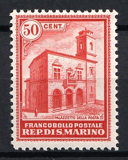 1932 50c Republic of San Marino