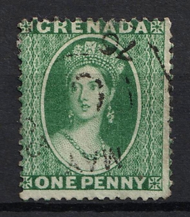 1861-62 1d Grenada, British Colonies