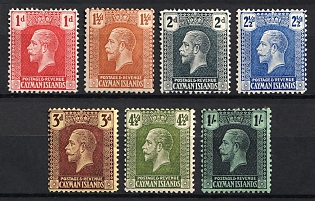 1921-26 Cayman Islands, British Colonies