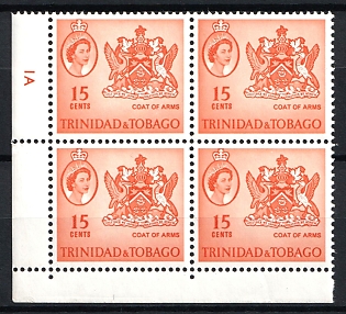 1960 15c Republic of Trinidad and Tobago, British Colonies