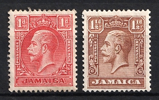 1929-32 Jamaica, British Colonies, Complete Set