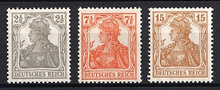 1916 German Empire, Germany, Complete Set