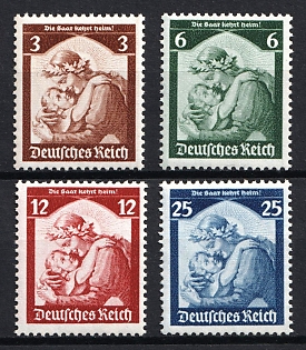 1935 Third Reich, Germany, Complete Set