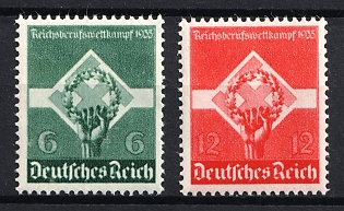 1935 Third Reich, Germany, Complete Set