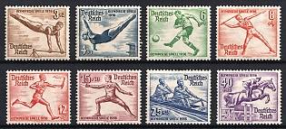 1936 Third Reich, Germany, Complete Set
