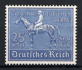 1939 25pf Third Reich, Germany, Complete Set