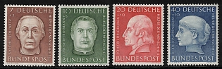 1954 Federal Republic of Germany (FRG), Complete Set, Signed