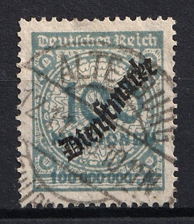 1923 Weimar Republic, Germany, ALTENBURG Postmark