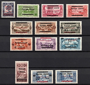 1928 Lebanon, French Colonies, Complete Set