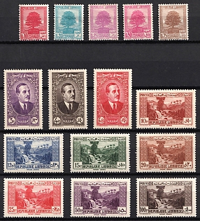 1937 Lebanon, French Colonies