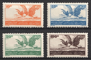 1946 Republic of Lebanon, Airmail, Complete Set