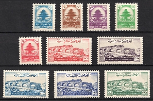 1947 Republic of Lebanon Complete Set