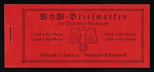 1938 Complete Booklet with stamps of Third Reich, Germany