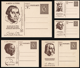 1939 Third Reich, Germany, Collection of Special Picture Postcards for the 'War Winter Relief Foundation'