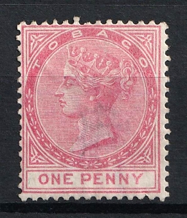 1879 1d Ward of Tobago, British Colonies