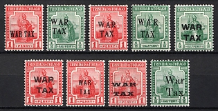 1917-18 Republic of Trinidad and Tobago, British Colonies