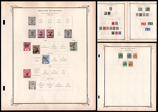 1891-1925 British Honduras, British Colonies, Collection of Stamps