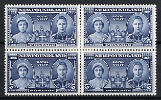 1939 5c Newfoundland, Canada, British Colonies, Complete Set