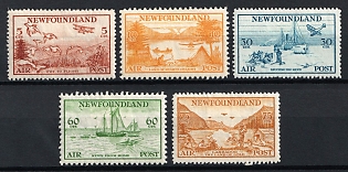 1933 Newfoundland, Canada, British Colonies, Complete Set