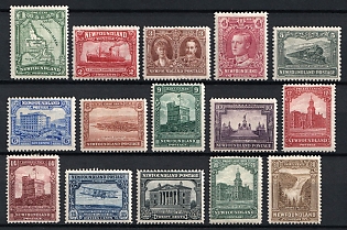 1928-29 Newfoundland, Canada, British Colonies, Complete Set