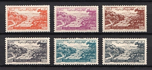 1948 Republic of Lebanon, Airmail, Complete Set