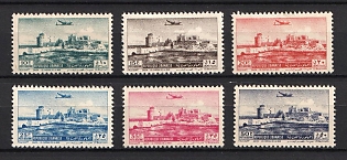 1951 Republic of Lebanon, Airmail, Complete Set