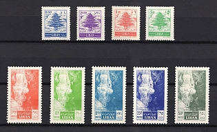 1955 Republic of Lebanon, Complete Set