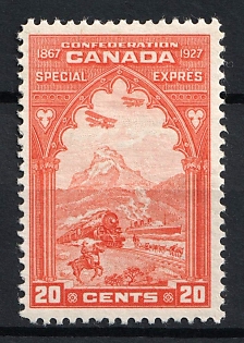 1927 20c Dominion of Canada, British Colonies, Complete Set, Official Stamp